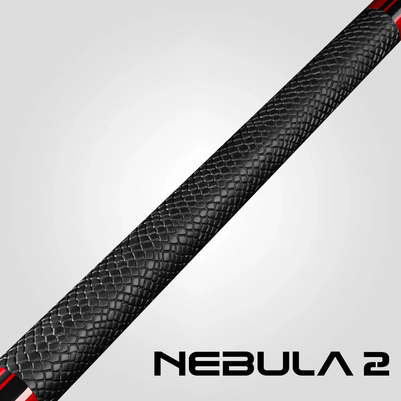 Rhino RCNEB2SWRD Nebula 2 Pool Cue with Sport Wrap - Crimson Red