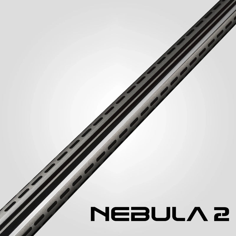 Rhino RCNEB2NWGY Nebula 2 No Wrap Pool Cue - Charcoal Gray
