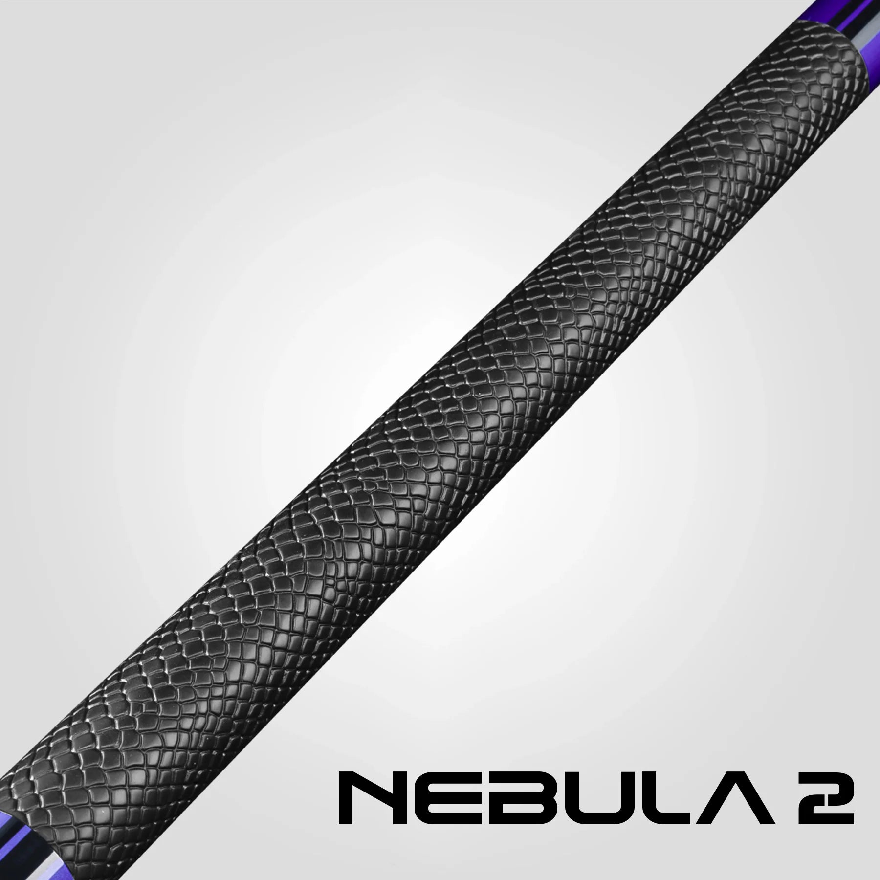 Rhino RCNEB2SWPU Nebula 2 Pool Cue with Sport Wrap - Amethyst Purple