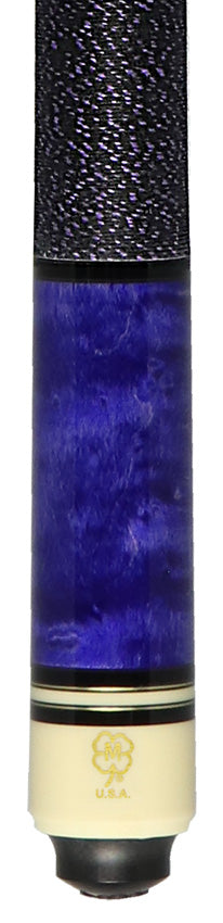 McDermott G241 G Series Pool Cue - Purple Stained Maple with Irish Linen Wrap