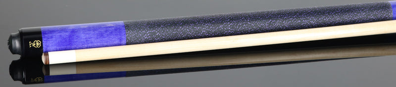 McDermott GS14 GS Series Pool Cue - Purple-Stained Michigan Maple with Irish Linen Wrap