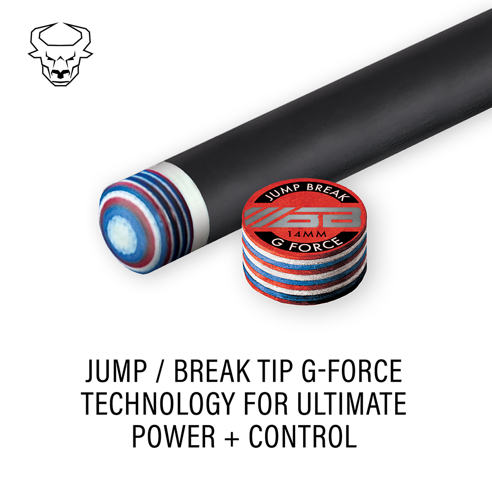 Bull Carbon Bull Breaker Pink Perfection Break Cue with Sports Grip
