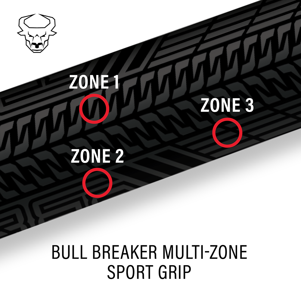 Bull Carbon Bull Breaker Pink Perfection Break Cue with Sports Grip
