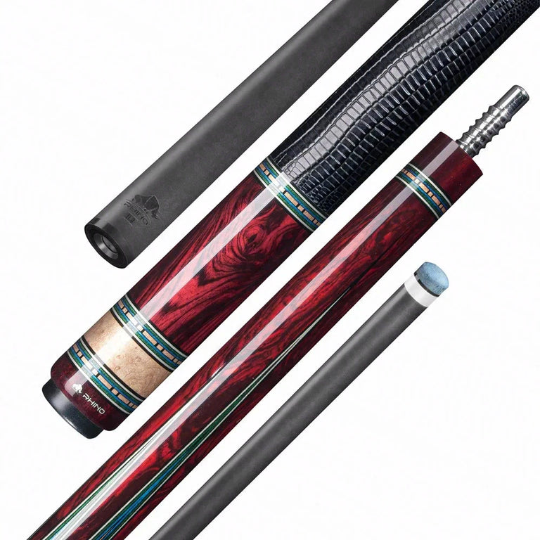 Rhino Retro II Pool Cue with Carbon Shaft