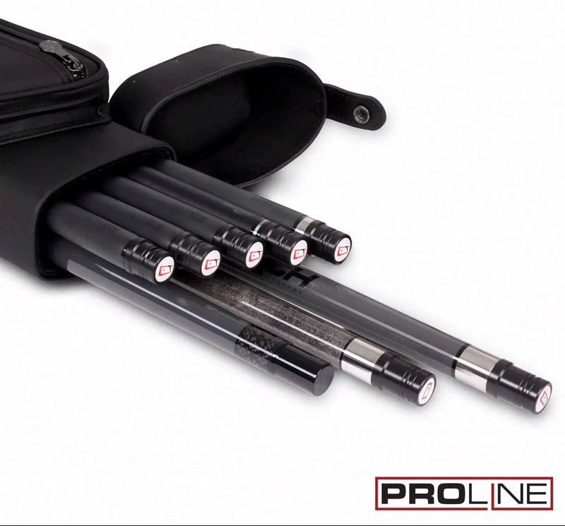 Cuetec Pro Line Limited Edition Noir 3x5 Hard Professional Pool Cue Case