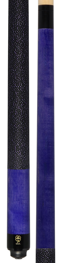 McDermott GS14 GS Series Pool Cue - Purple-Stained Michigan Maple with Irish Linen Wrap