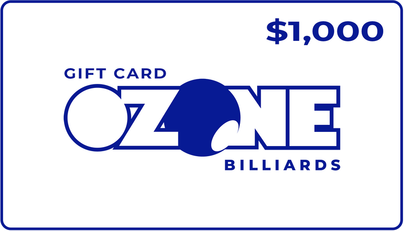 Ozone Billiards Gift Card