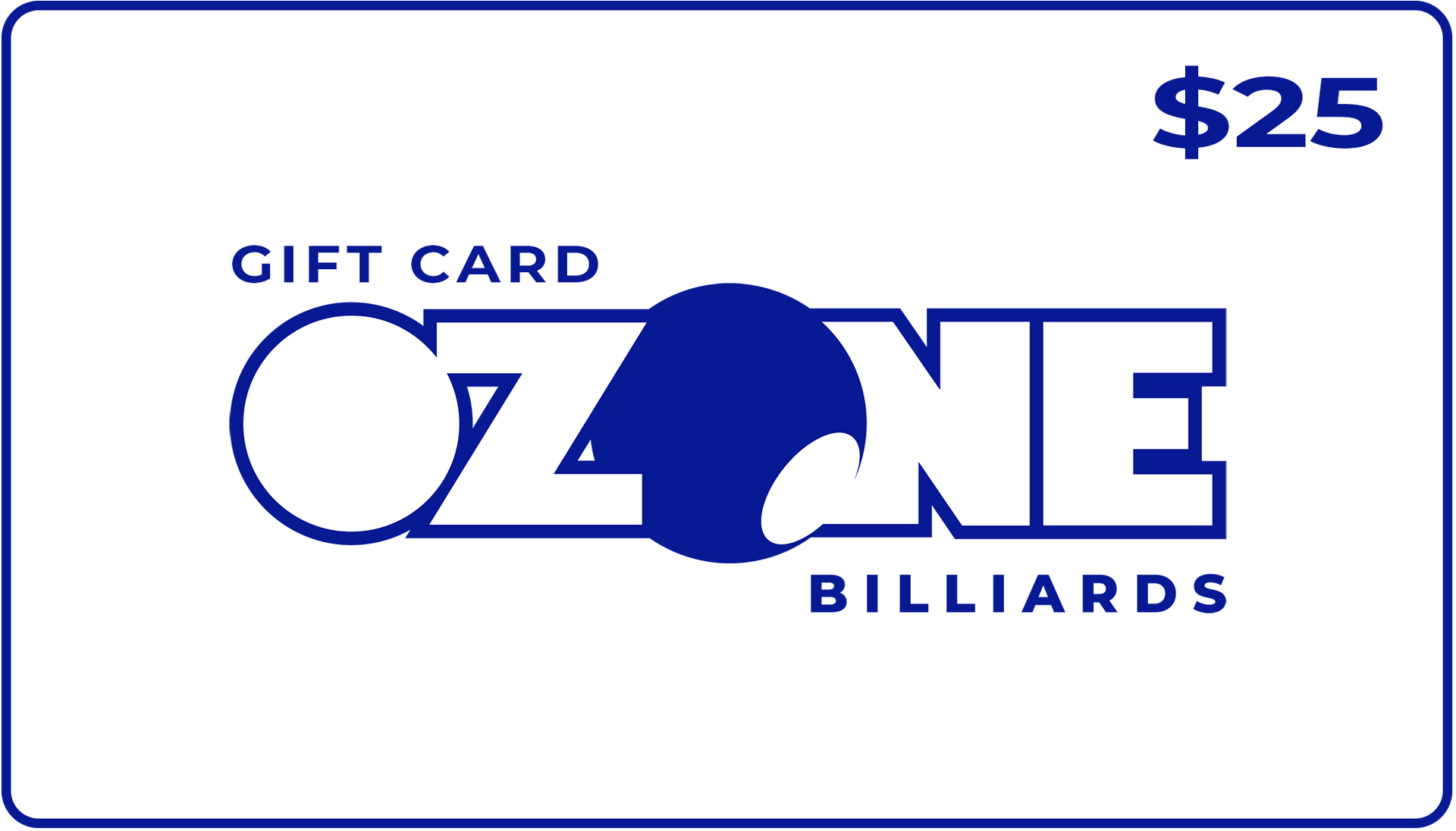 $25 Ozone Gift Card
