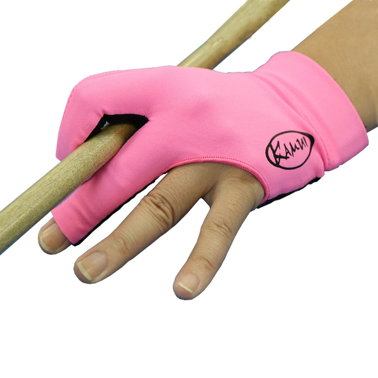 Kamui Pink Pool Billiard Glove - Left Hand