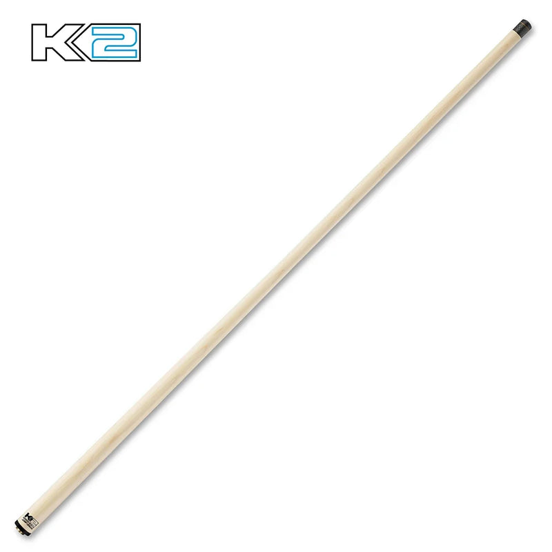 K2 Black with Purple Curly Maple 6 in 1 No Wrap Break/Jump Pool Cue