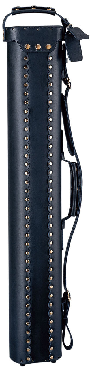 3X7 Instroke Black Leather Cowboy Cue Case