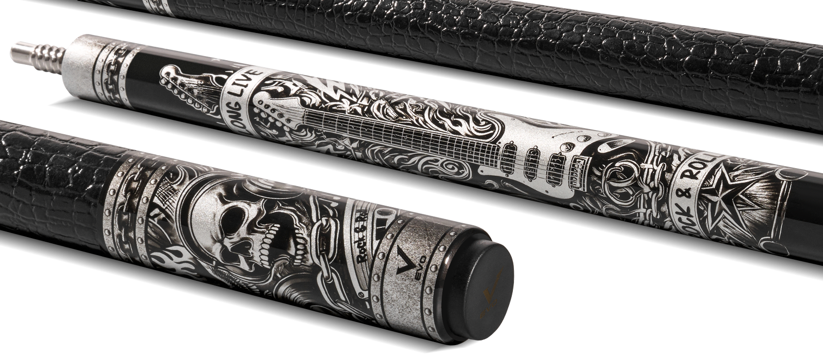 EVO Rebel Leather Wrap Pool Cue