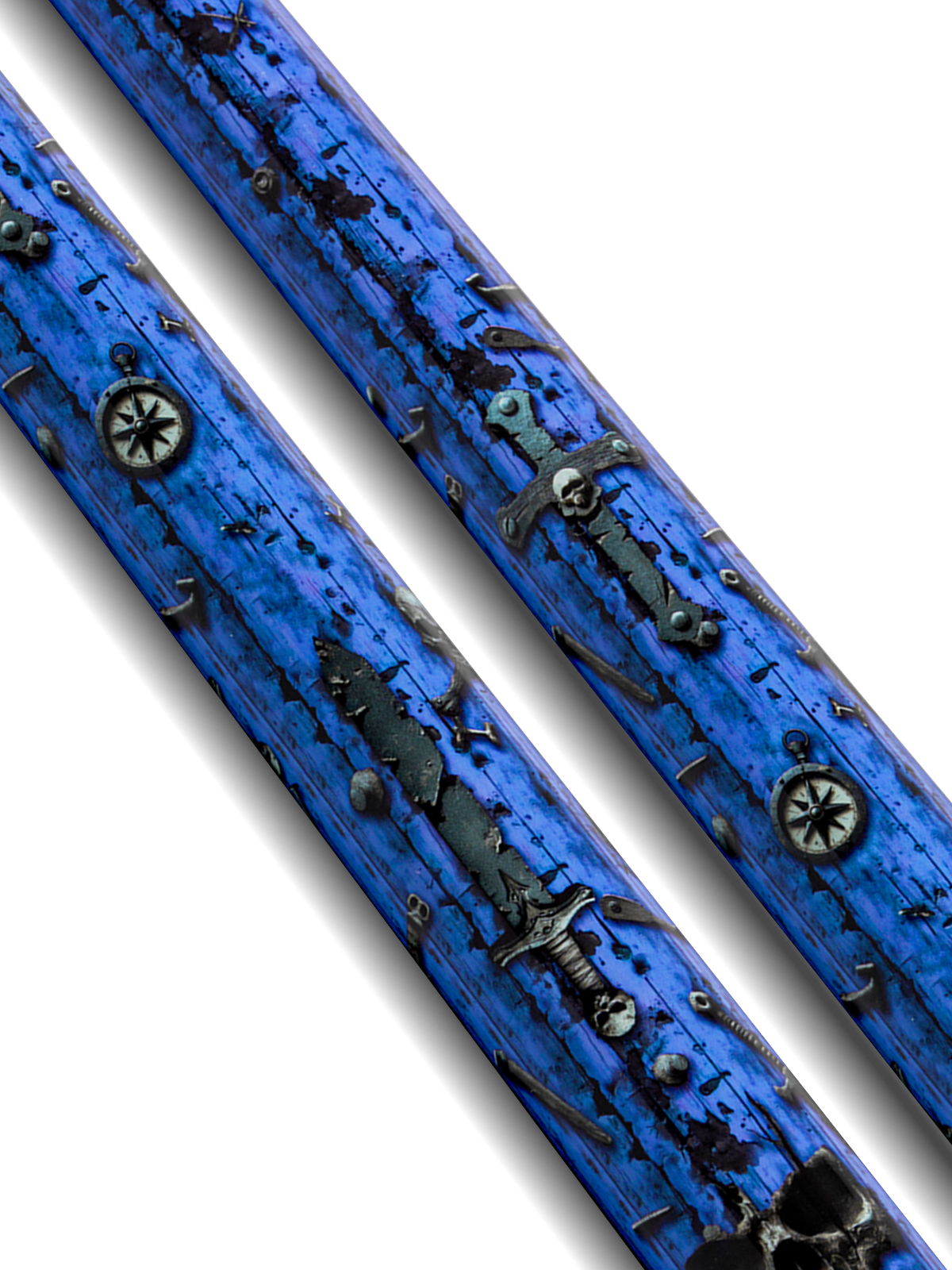 EVO Pirate Series Sea Wrath No Wrap Pool Cue