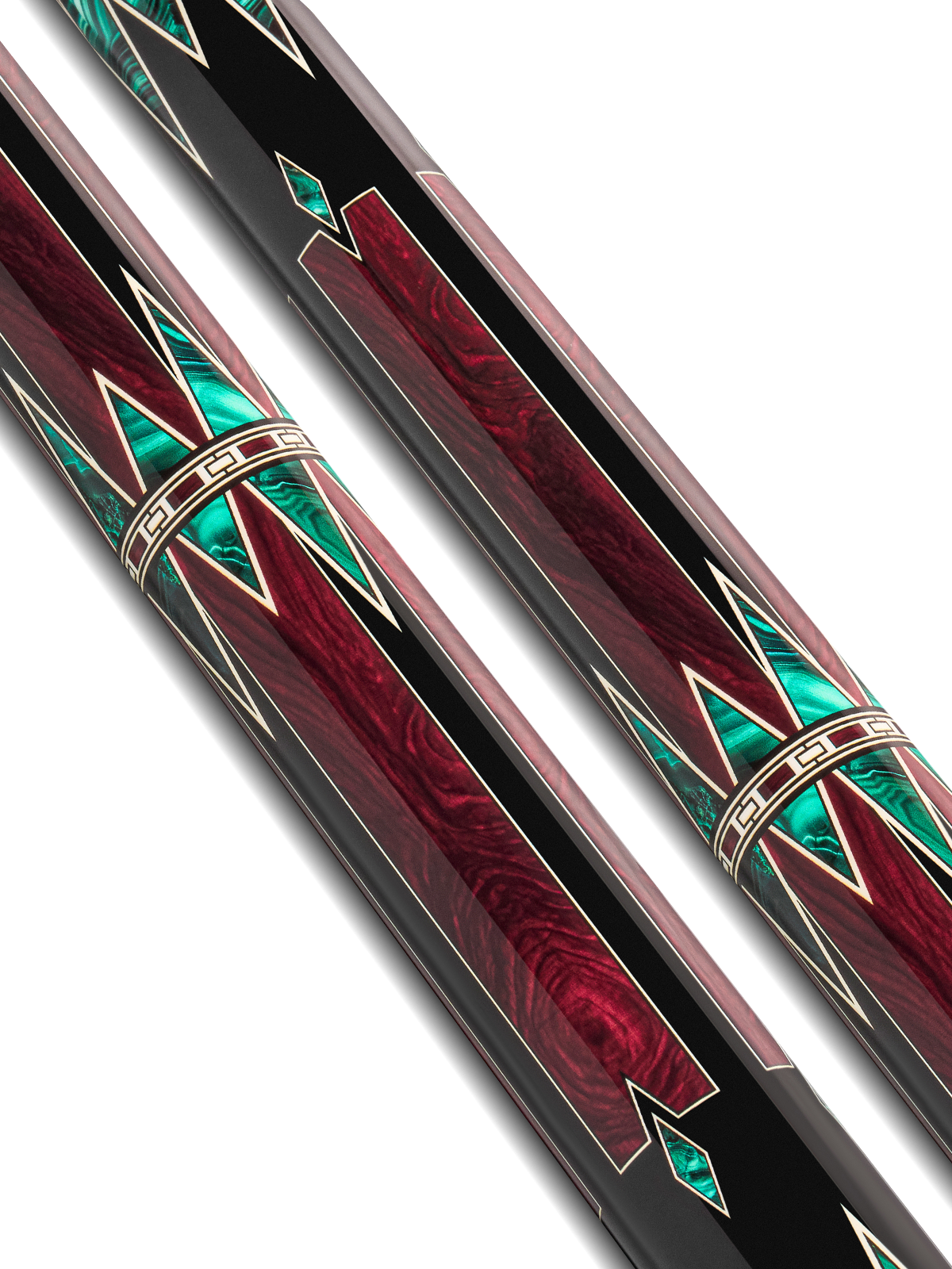 EVO MEG Crimson Jaw No Wrap Pool Cue