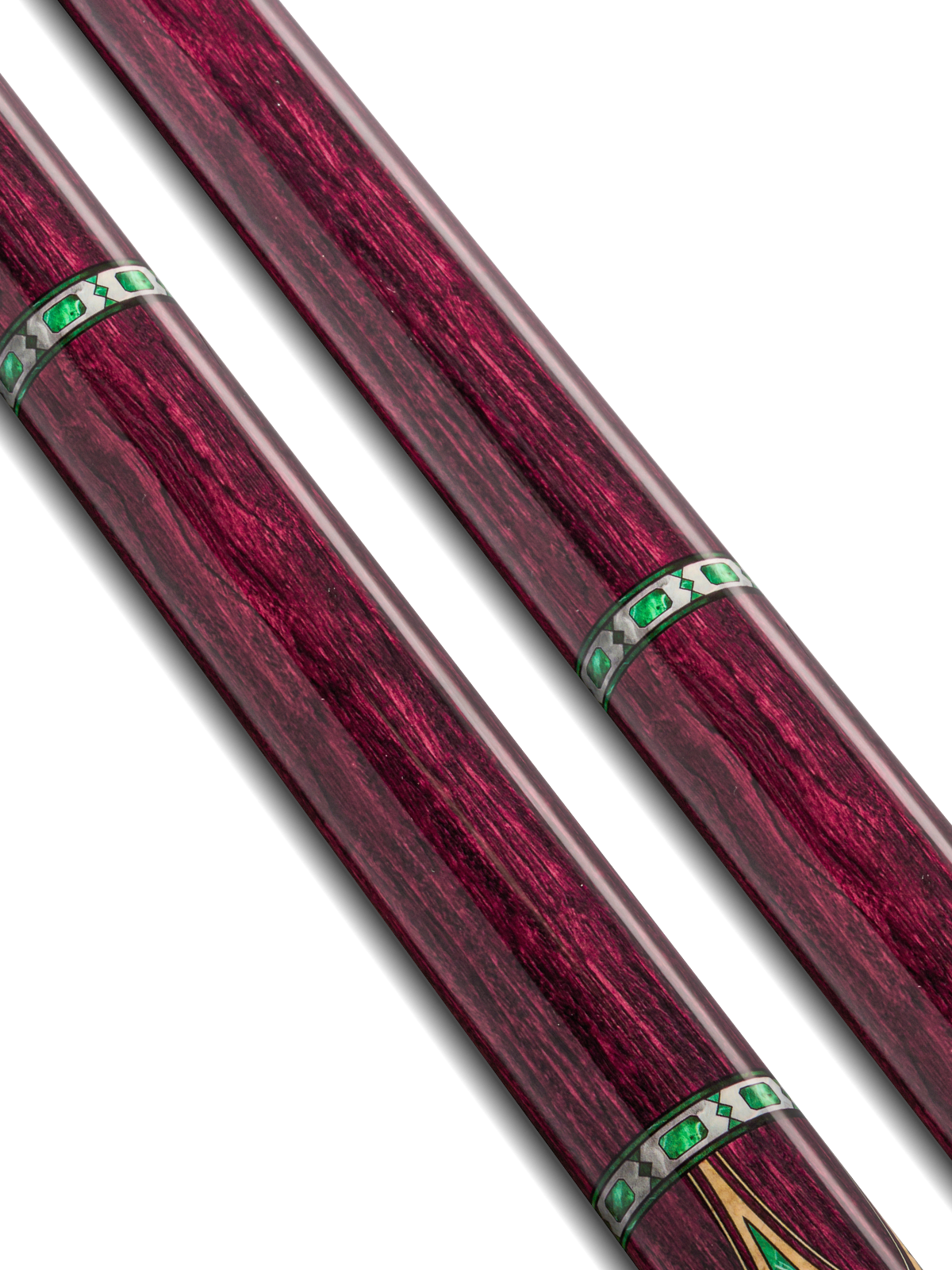 EVO Royale Garnet Crest No Wrap Pool Cue