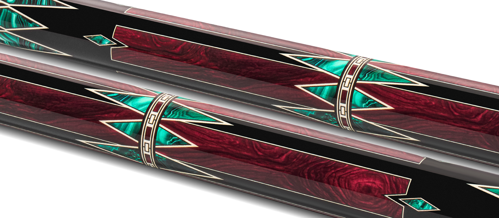 EVO MEG Crimson Jaw No Wrap Pool Cue