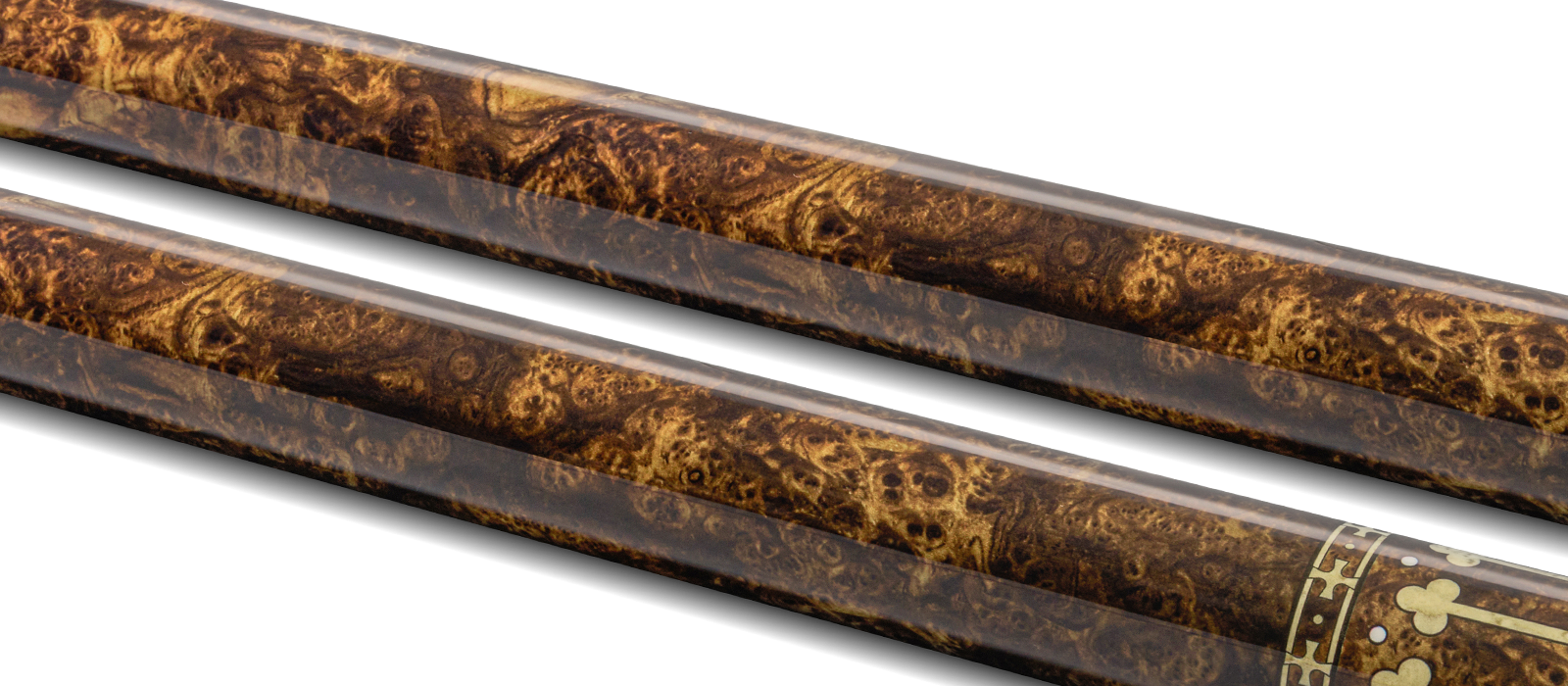 EVO Royale Series Gilded Oak No Wrap Pool Cue