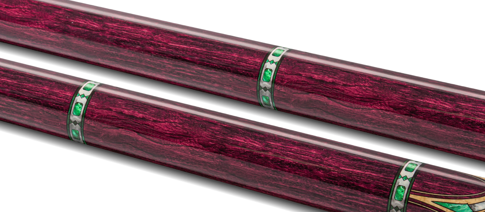 EVO Royale Garnet Crest No Wrap Pool Cue