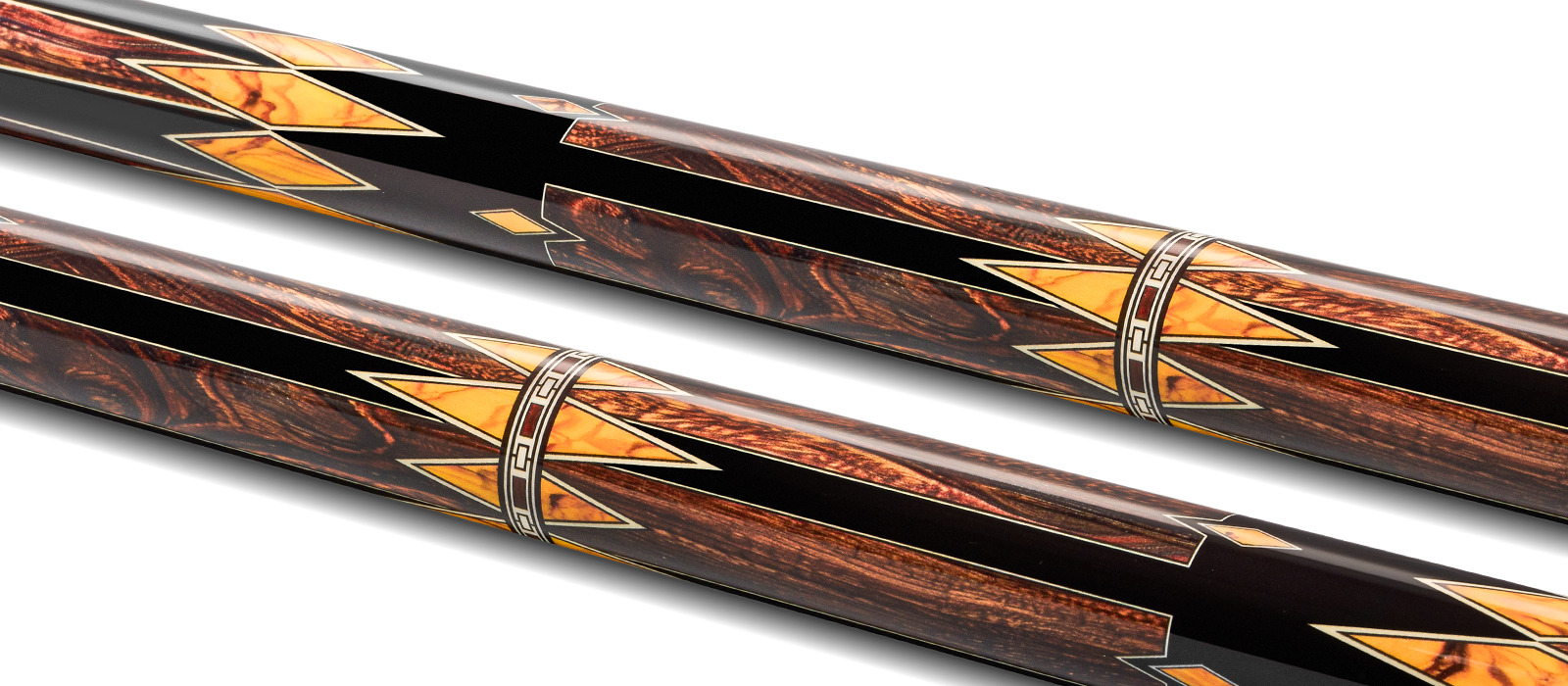 EVO MEG Ember Fang No Wrap Pool Cue
