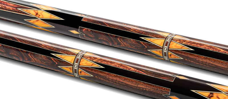 EVO MEG Ember Fang No Wrap Pool Cue