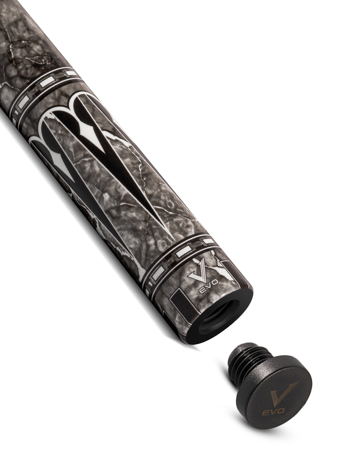 EVO Gemstone Nightglow No Wrap Pool Cue