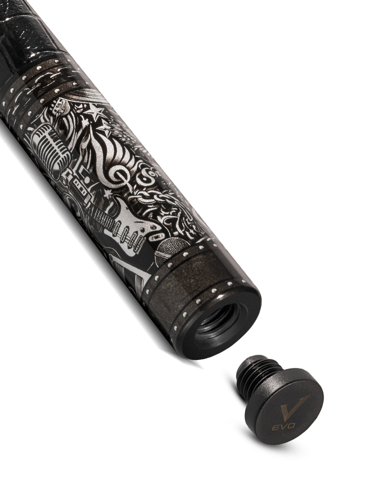 EVO Rebel Leather Wrap Pool Cue