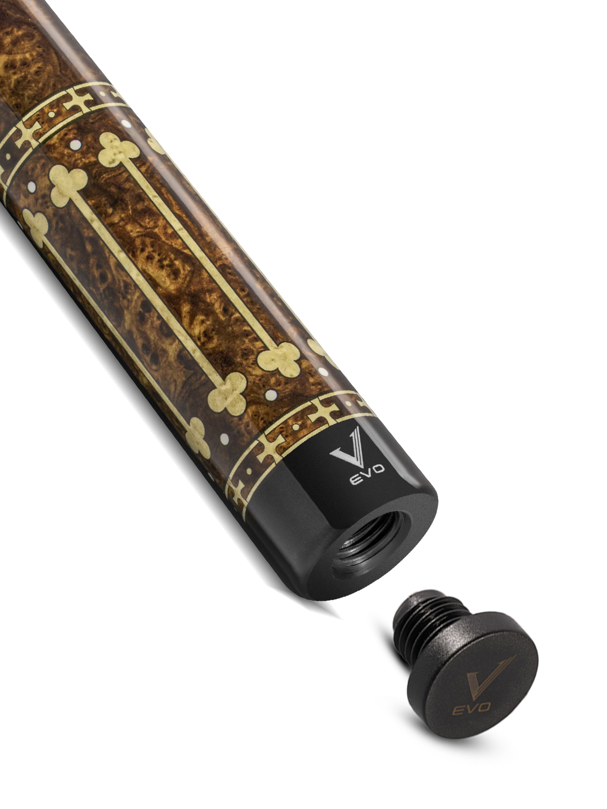 EVO Royale Series Gilded Oak No Wrap Pool Cue