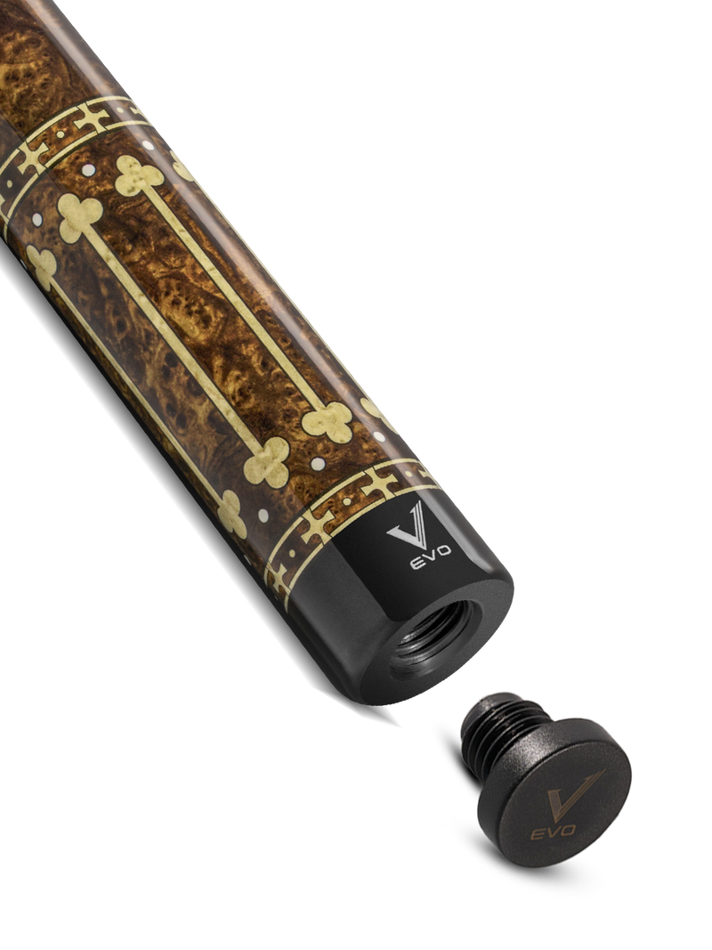 EVO Royale Series Gilded Oak No Wrap Pool Cue