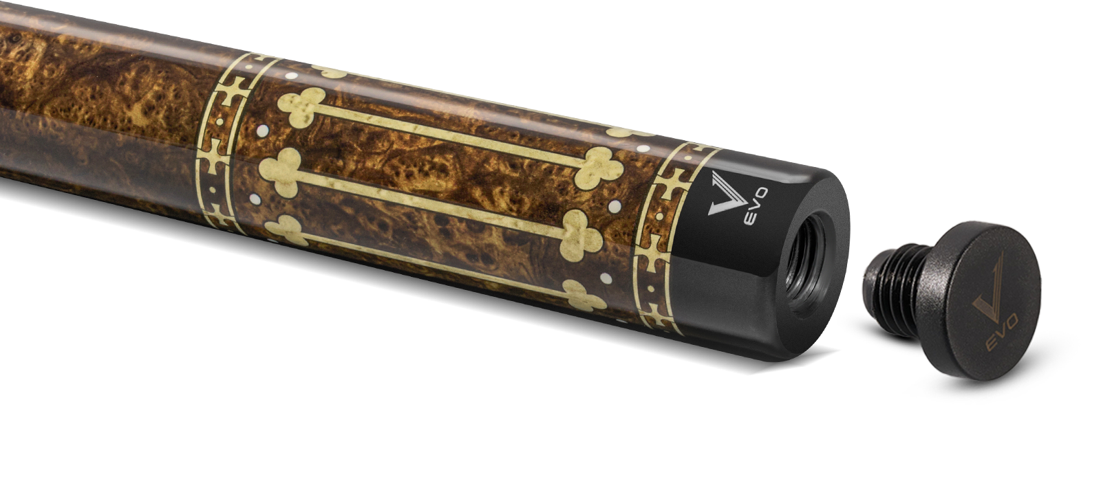 EVO Royale Series Gilded Oak No Wrap Pool Cue