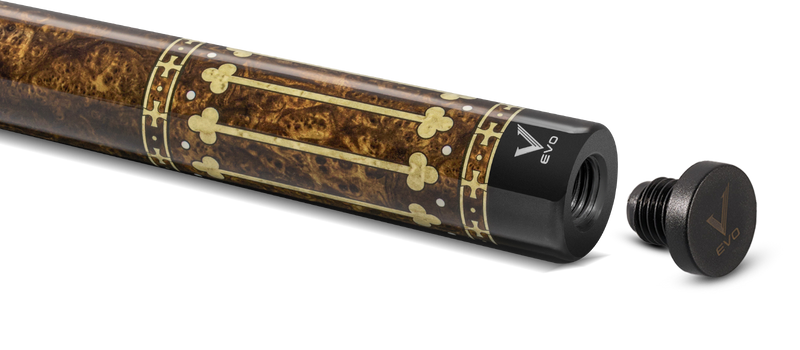 EVO Royale Series Gilded Oak No Wrap Pool Cue
