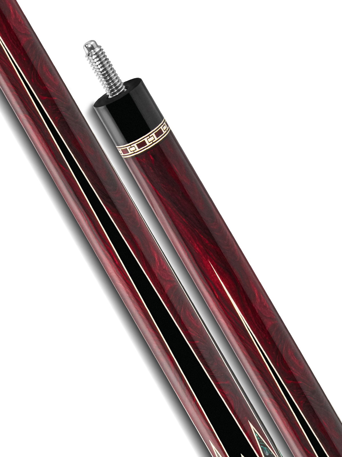 EVO MEG Crimson Jaw No Wrap Pool Cue