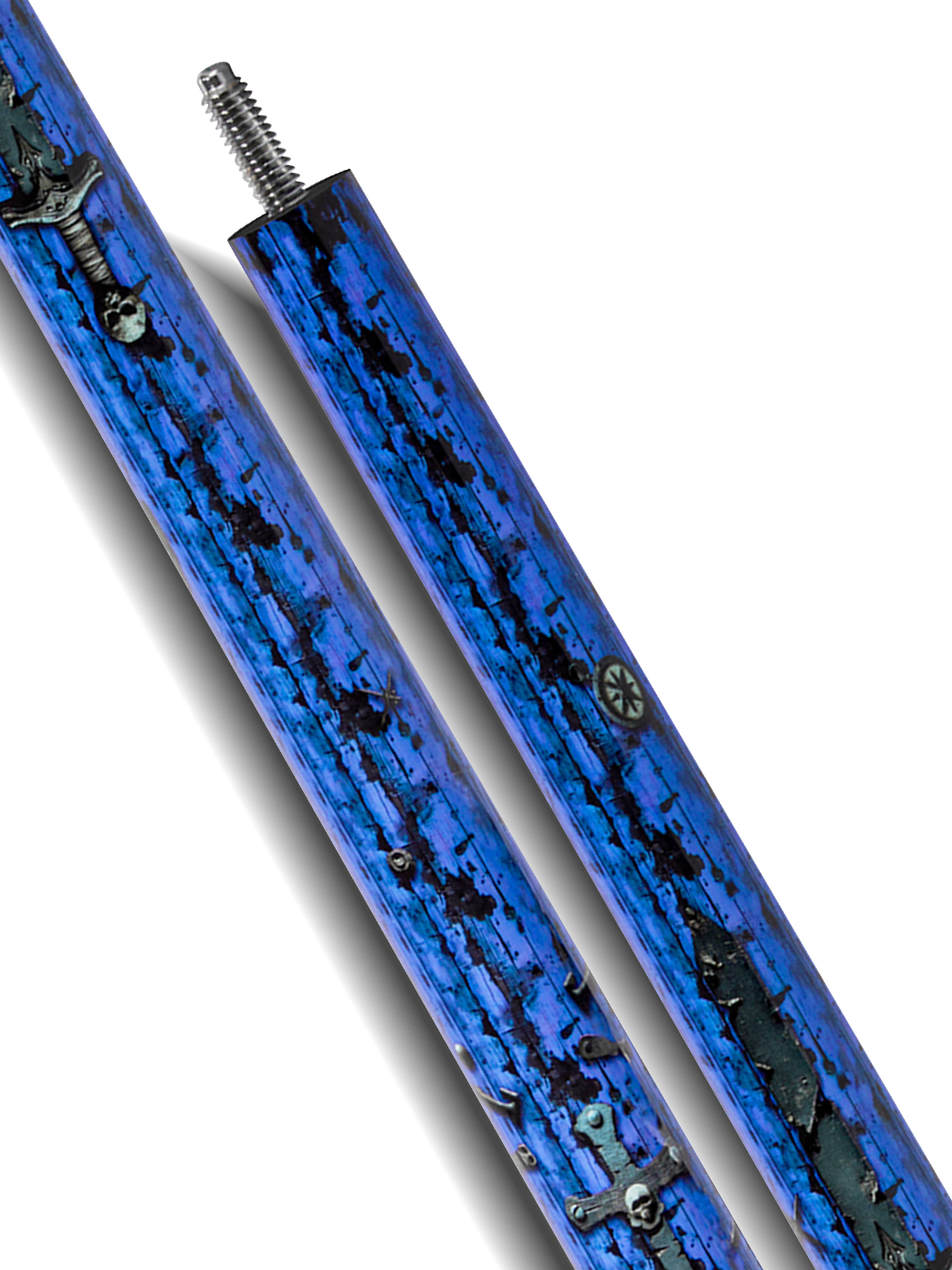EVO Pirate Series Sea Wrath No Wrap Pool Cue