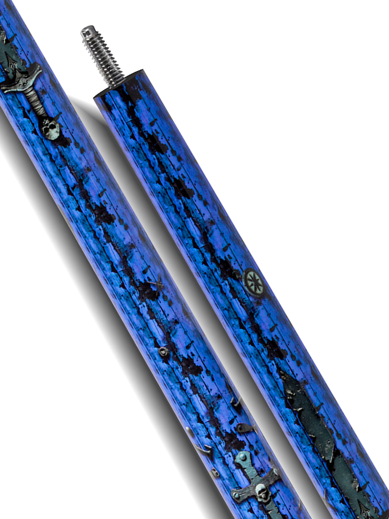 EVO Pirate Series Sea Wrath No Wrap Pool Cue