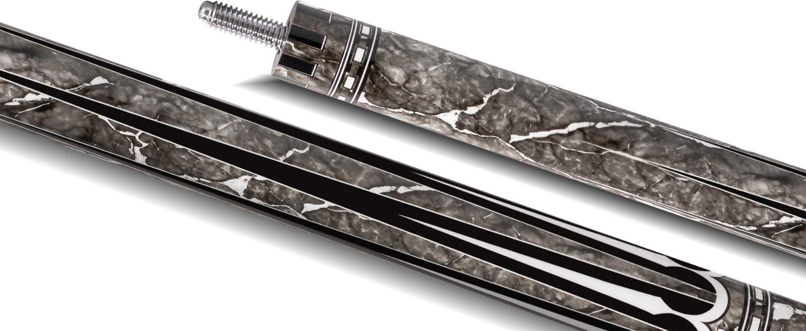EVO Gemstone Nightglow No Wrap Pool Cue