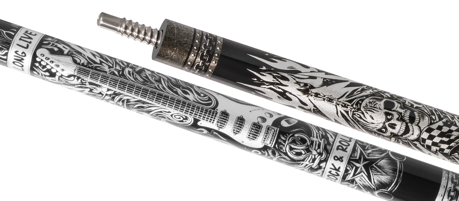 EVO Rebel Leather Wrap Pool Cue