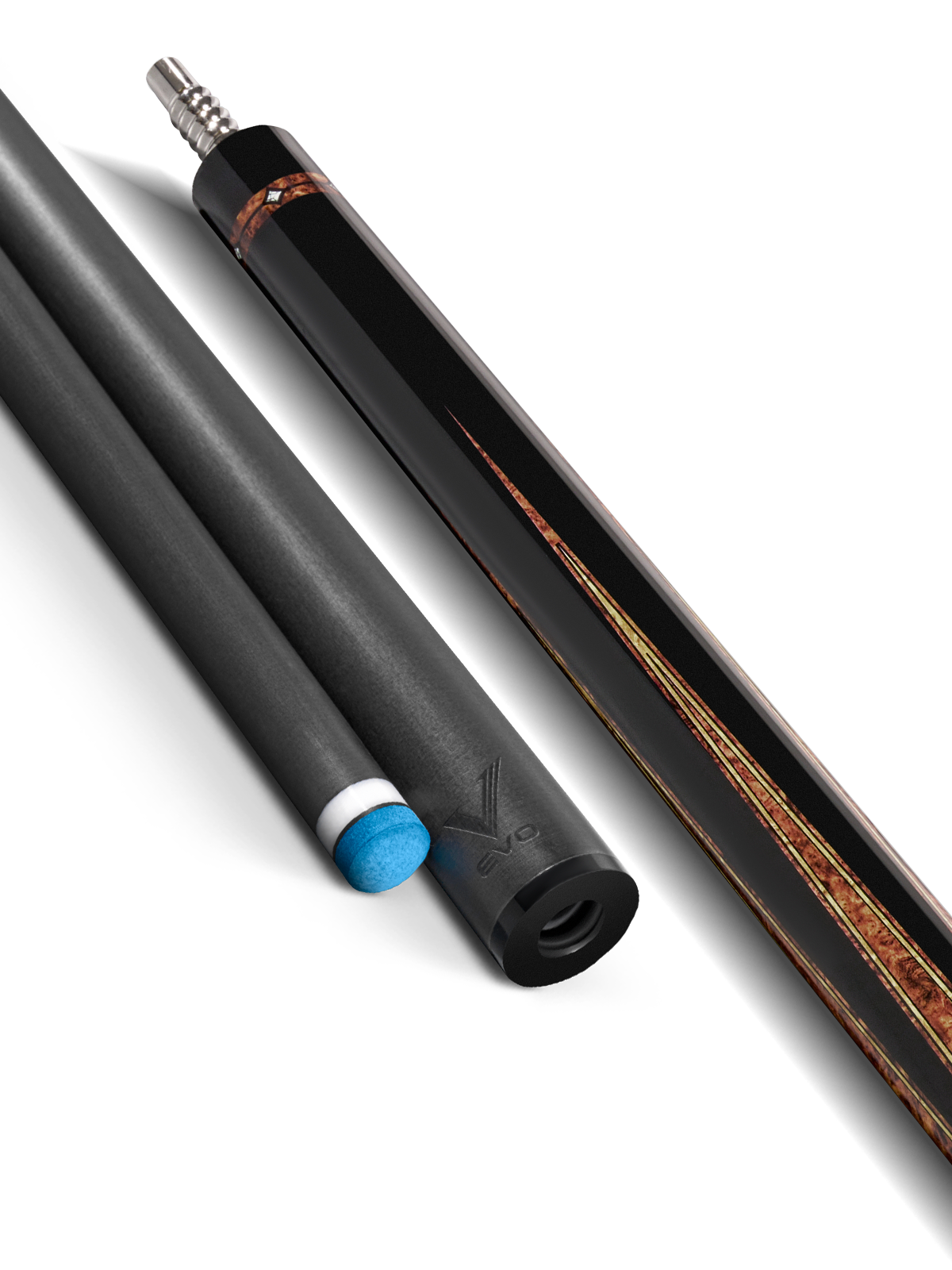 EVO Crown Monarch Blade Leather Wrap Pool Cue