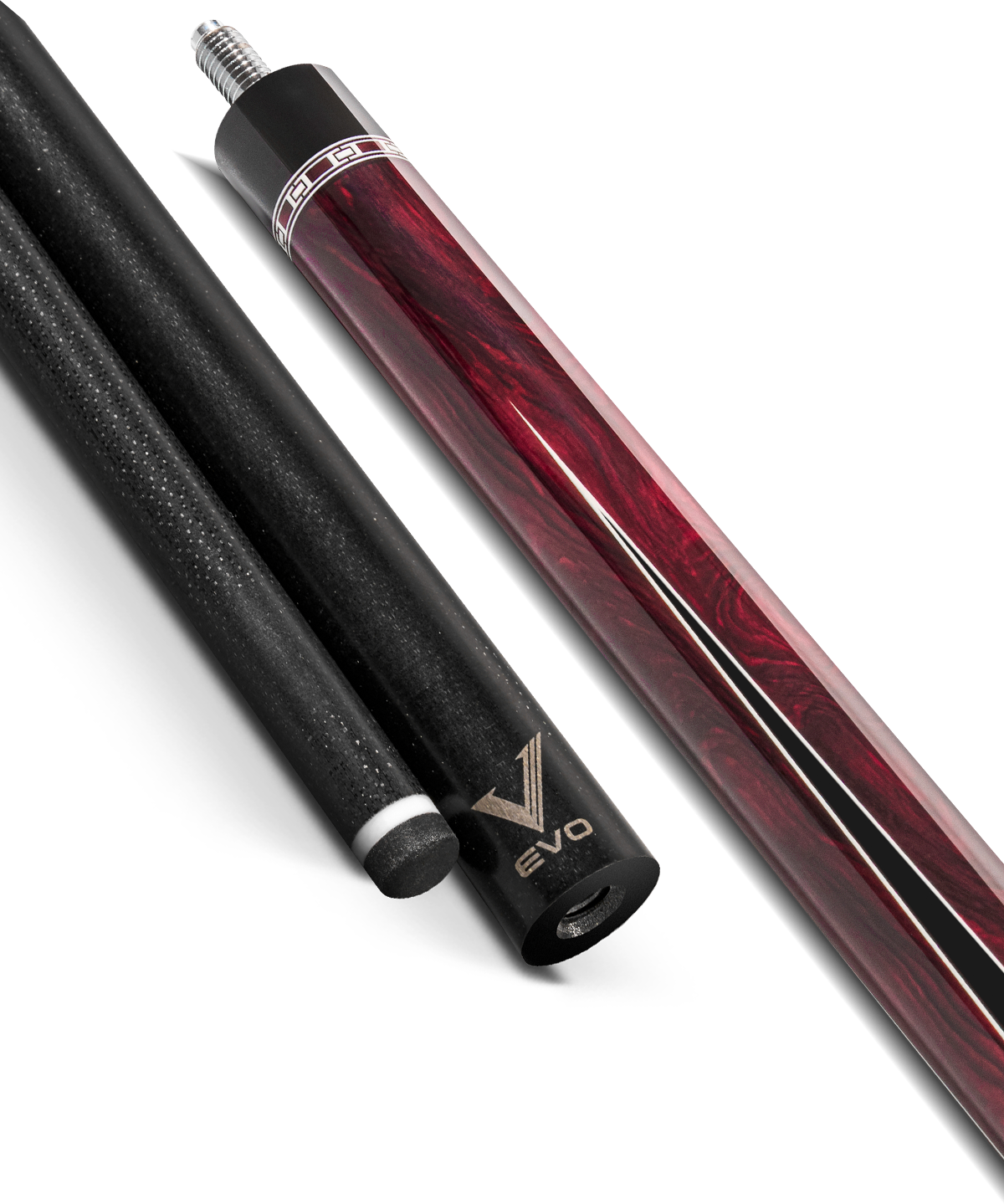 EVO MEG Crimson Jaw No Wrap Pool Cue