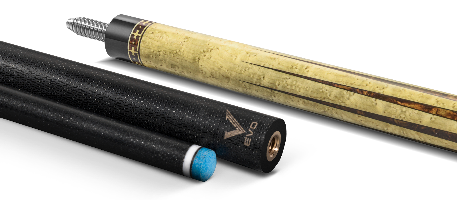 EVO Royale Series Gilded Oak No Wrap Pool Cue
