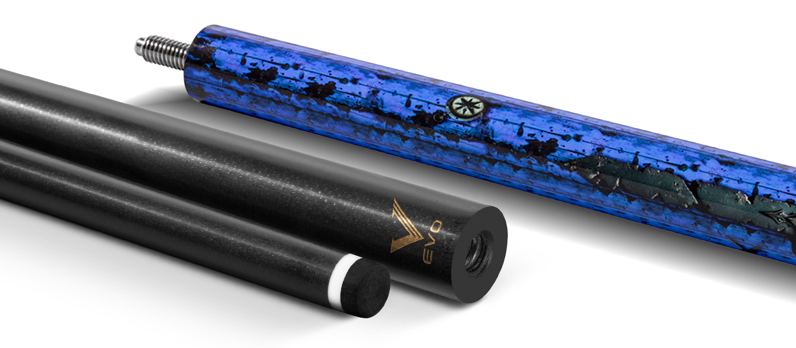 EVO Pirate Series Sea Wrath No Wrap Pool Cue