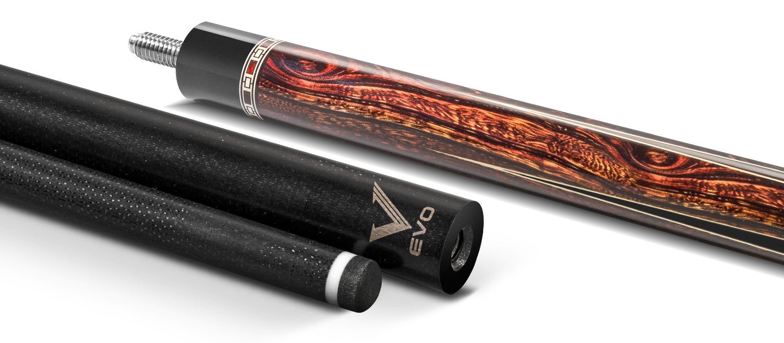 EVO MEG Ember Fang No Wrap Pool Cue