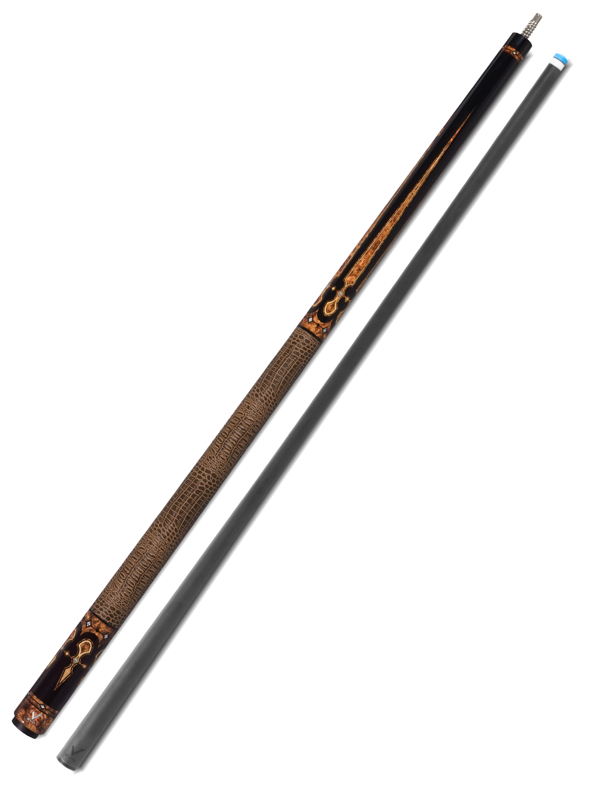 EVO Crown Monarch Blade Leather Wrap Pool Cue