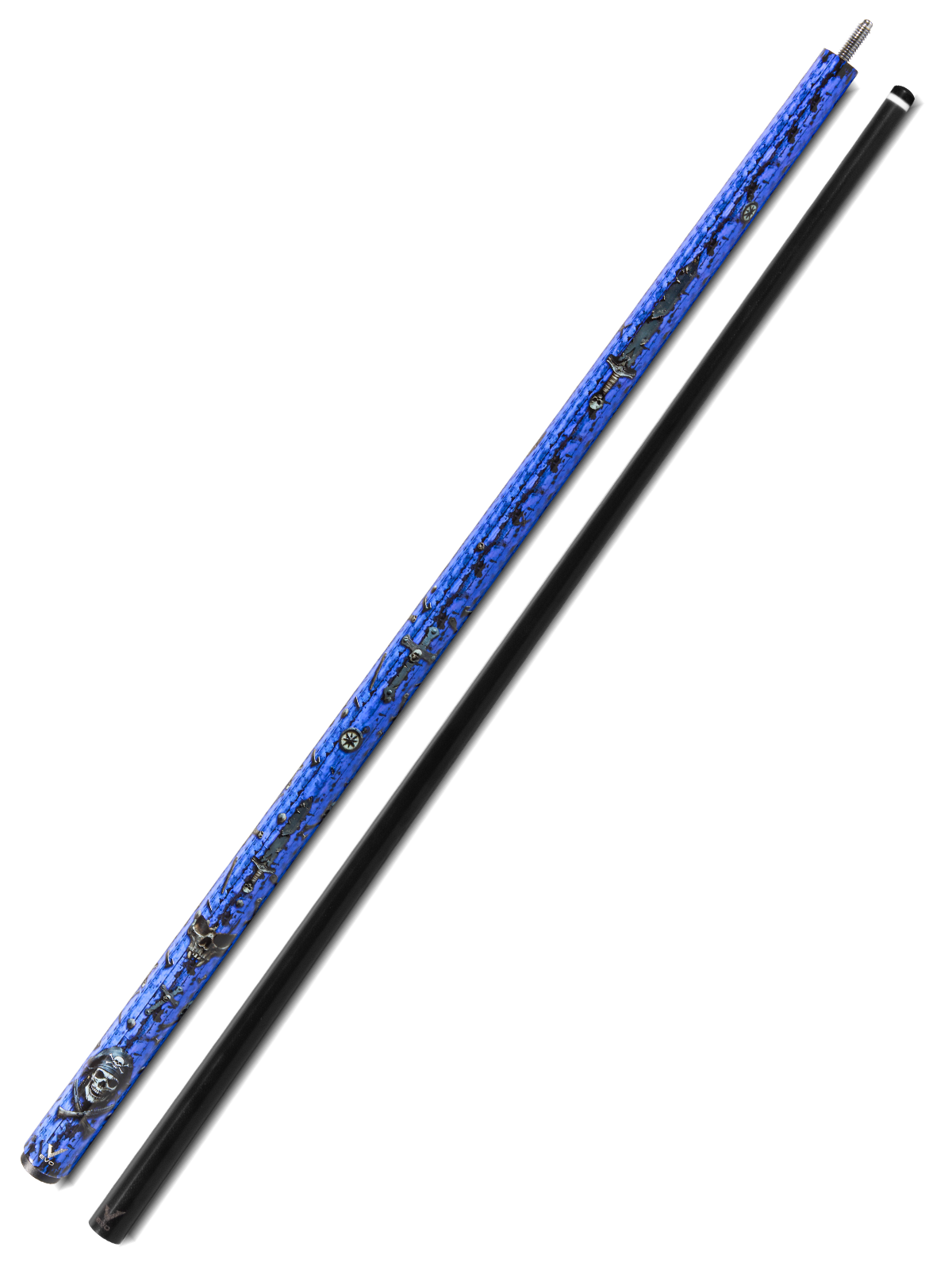 EVO Pirate Series Sea Wrath No Wrap Pool Cue