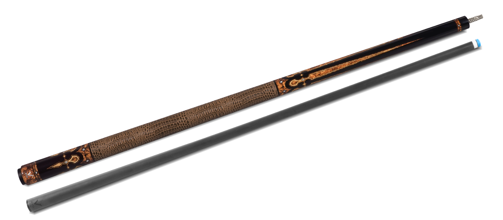 EVO Crown Monarch Blade Leather Wrap Pool Cue