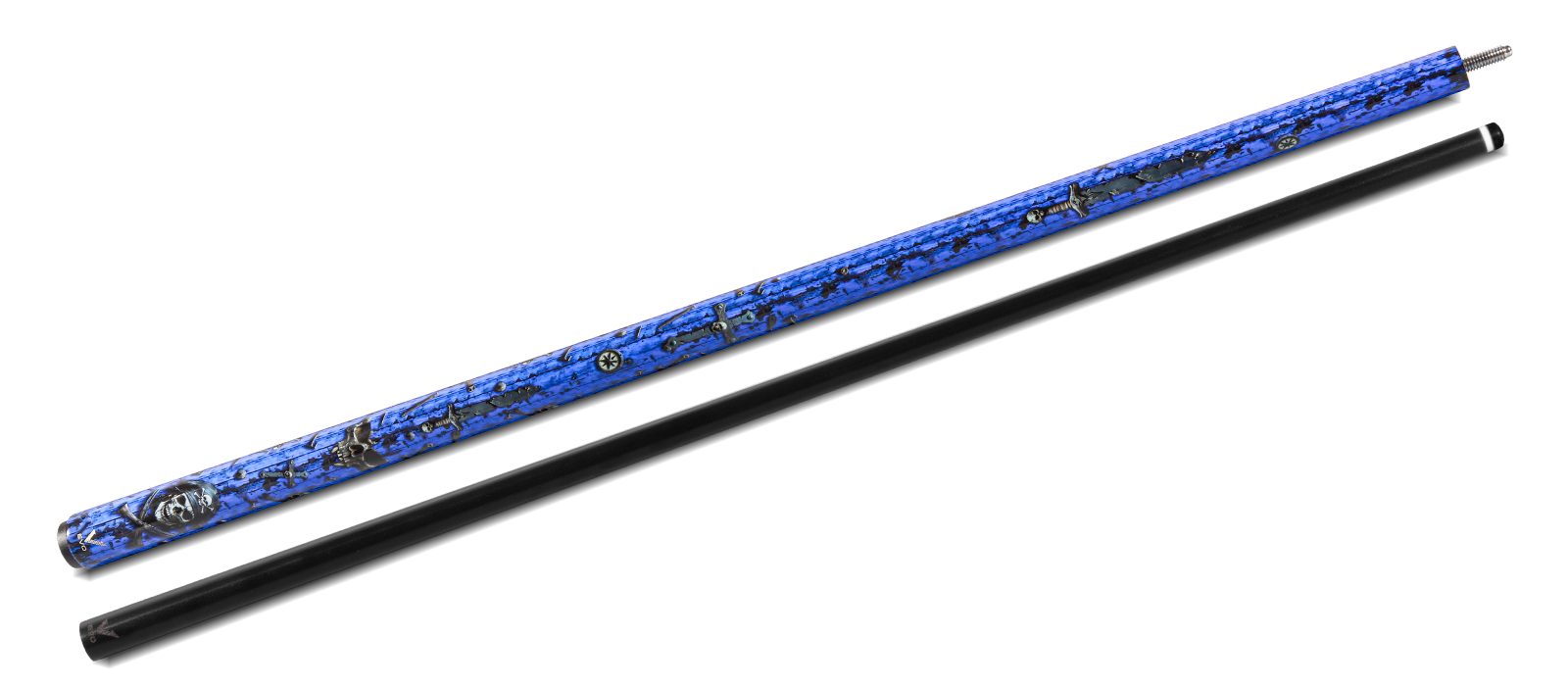 EVO Pirate Series Sea Wrath No Wrap Pool Cue