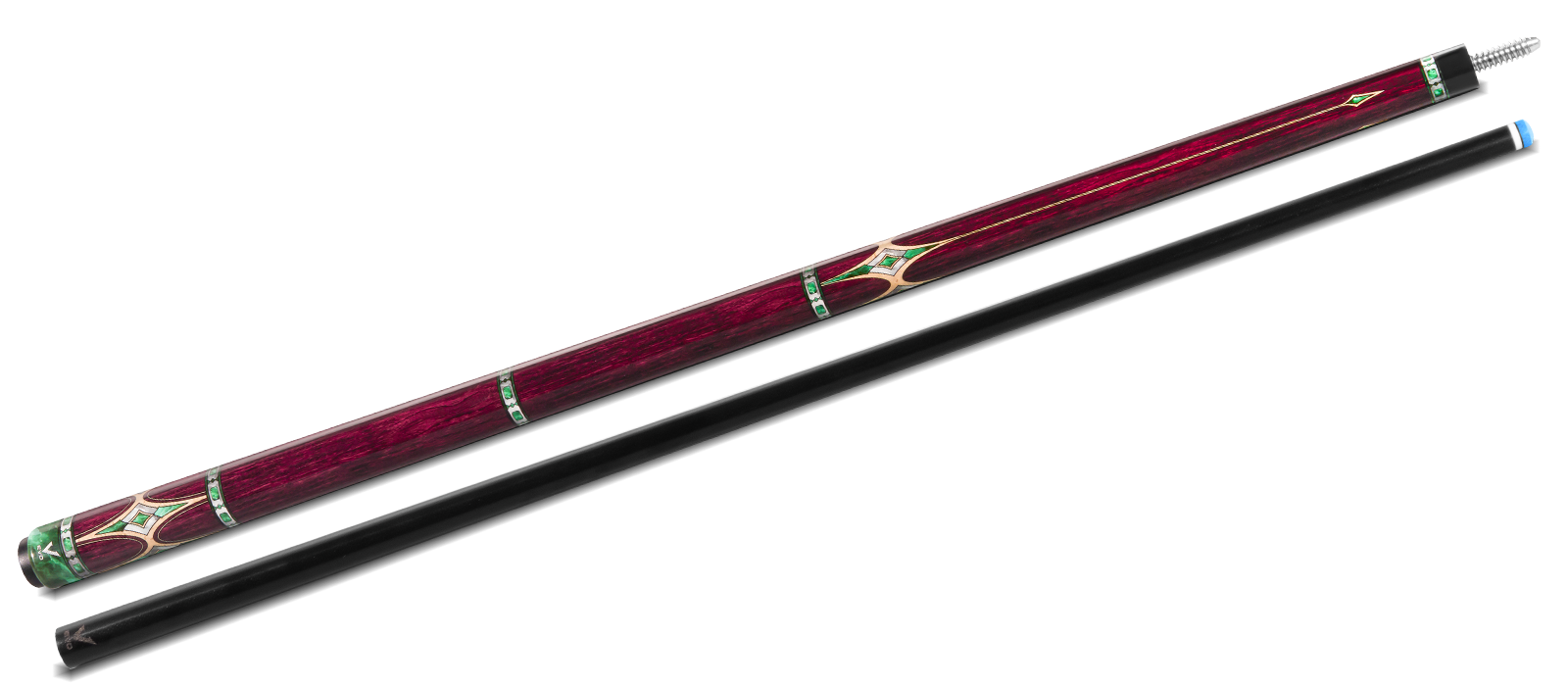 EVO Royale Garnet Crest No Wrap Pool Cue