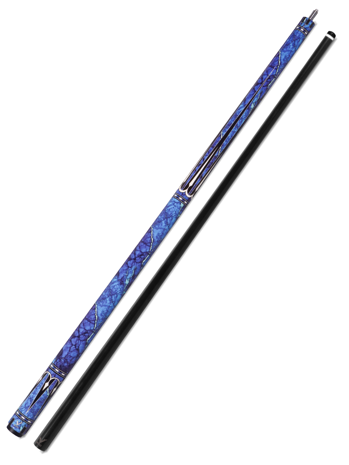 EVO Gemstone Skyflare No Wrap Pool Cue
