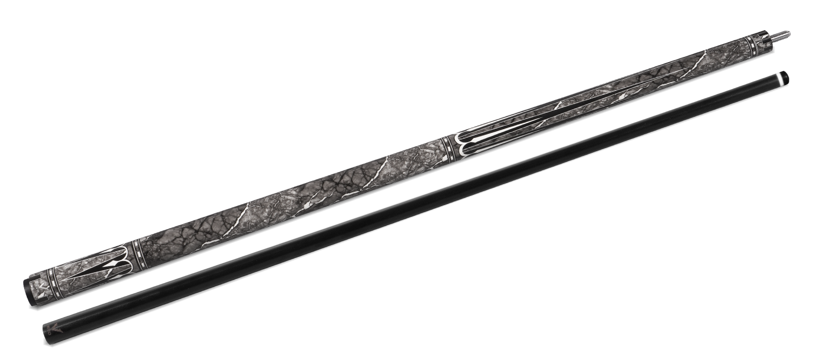 EVO Gemstone Nightglow No Wrap Pool Cue