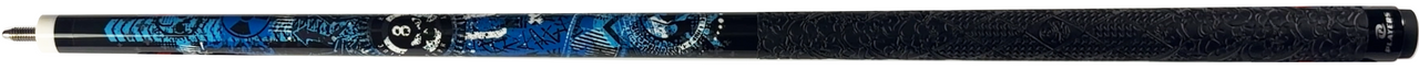 Players D-GFB Artistic Series Pool Cue - Anarchy Blue