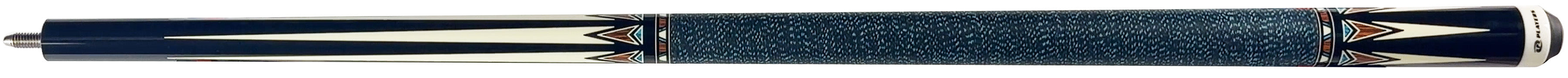 Midnight Black with Bone, Bocote, and Blue Recon