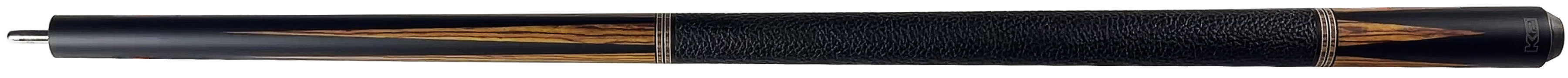K2 KLSE10 Pool Cue - 6 Point Black and Bocote